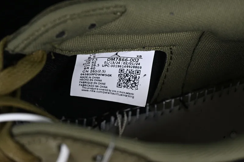 All categories Air Jordan Jordan series basketball shoes Air Jordan 1 Low Travis Scott x Air Jordan 1 Low OG AJ1 Joe 1 undercut low DM7866-002